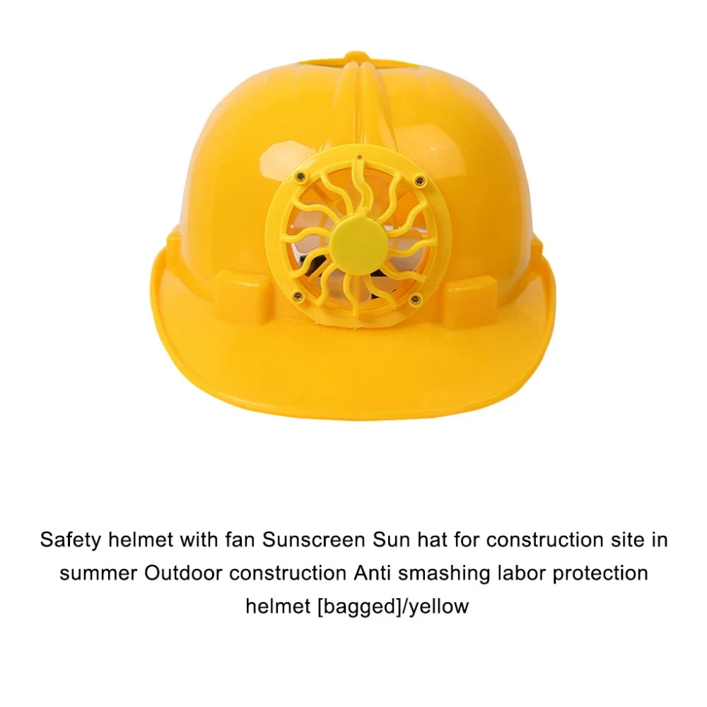 Solar Powered Cooling Hard Hat