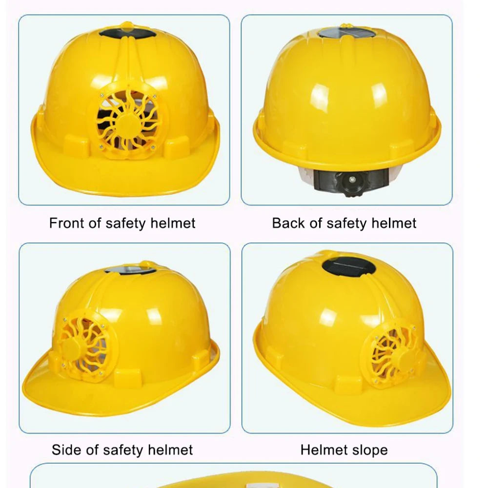 Solar Powered Cooling Hard Hat