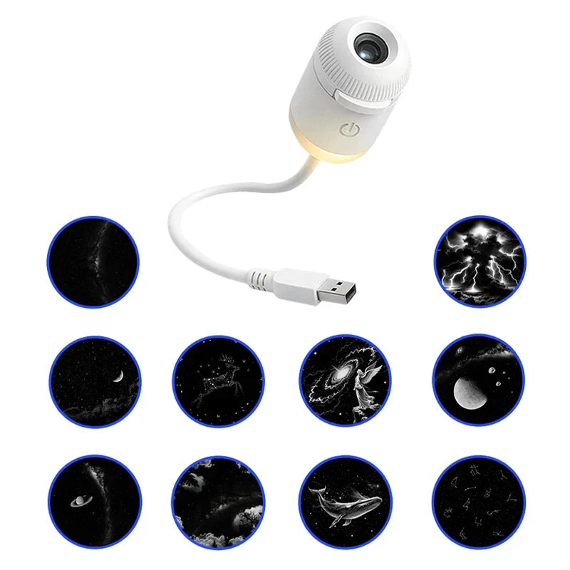 Galaxy Star Projector Night Light