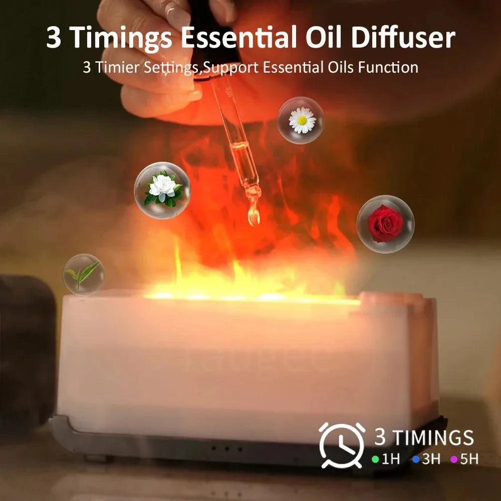 Flame Aromatherapy Essential Oil Diffuser