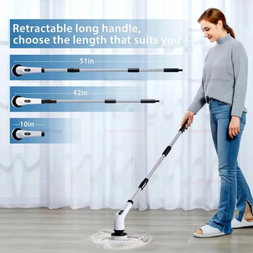 Adjustable Electric Spin Scrubber