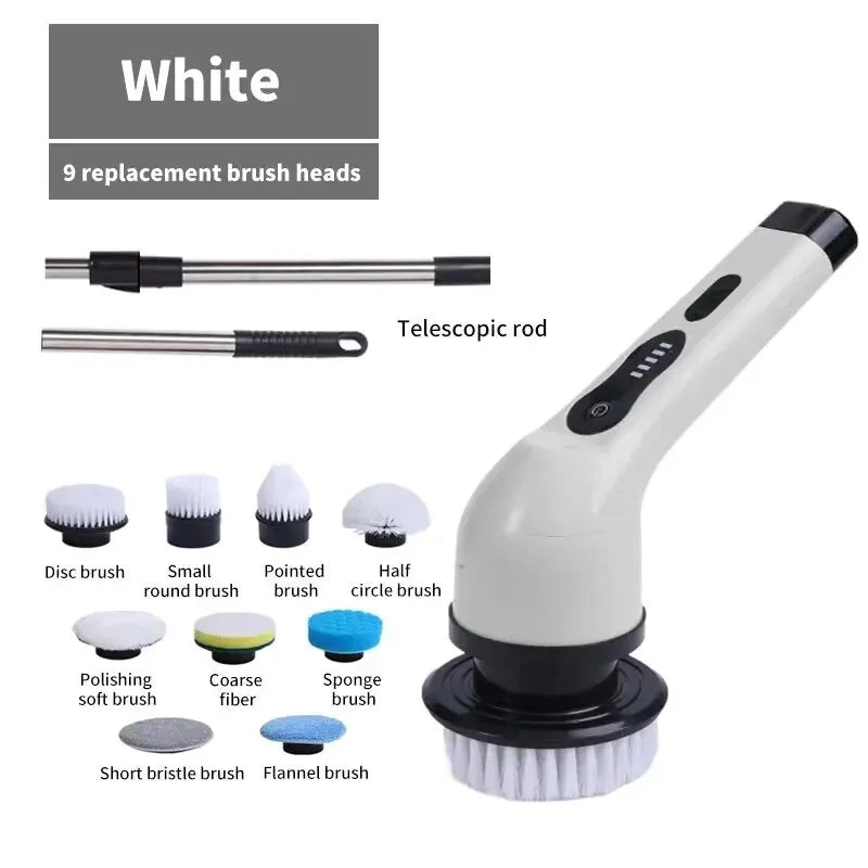 Adjustable Electric Spin Scrubber